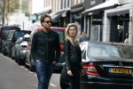 Amsterdam 23 april 2018
Nicolette v Dam met man Bas Smit op de pc hooftstraat.