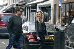 Amsterdam 23 april 2018
Nicolette v Dam met man Bas Smit op de pc hooftstraat.