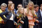 Groningen 27 april 2018
Koningsdag in Groningen met Prinses Amalia Prinses Alexia en Prinses Ariane