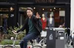 Amsterdam 14 april 2018
Rick Brandsteder op zijn fiets in Amsterdam.