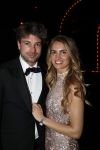 Hilversum 22 april 2018
Rick Brandsteder met zijn vriendin Roosje Kuizenga bij de Coiffure awards in studio 21