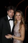 Hilversum 22 april 2018
Rick Brandsteder met zijn vriendin Roosje Kuizenga bij de Coiffure awards in studio 21