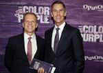 Amsterdam 16 april 2018
Premiere the color purple in de NDSM loods. Roel Vente met partner