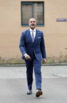 Amsterdam 11 april 2018
Ruud Gullit in zijn pak van the society shop.