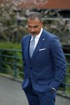 Amsterdam 11 april 2018
Ruud Gullit in zijn pak van the society shop.