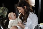 Amsterdam 16 april 2018
Boekpresentatie Fajah Lourens in het conservatorium Hotel. Saar Koningsberger met baby