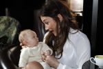 Amsterdam 16 april 2018
Boekpresentatie Fajah Lourens in het conservatorium Hotel. Saar Koningsberger met baby