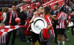 Eindhoven, 15 April 2018
PSV-AJAX, eindstand 3-0 en Landskampioen Seizoen 2017-2018
Santiago Arias