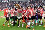Eindhoven, 15 April 2018
PSV-AJAX, eindstand 3-0 en Landskampioen Seizoen 2017-2018
Santiago Arias