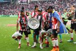Eindhoven, 15 April 2018
PSV-AJAX, eindstand 3-0 en Landskampioen Seizoen 2017-2018
Steven Bergwijn