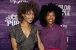 Amsterdam 16 april 2018
Premiere the color purple in de NDSM loods. Sylvana Simons kwam met een vriendin