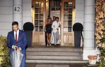 Hamburg 13 april 2018
Sylvie Meis viert haar 40e verjaardag oa met haar vader en moeder en haar broer Daniel. Ze gingen smiddags lunchen in Restaurant Daniel en s avonds was het feest in hotel Radisson Blue in Hamburg.