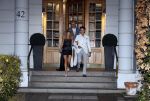 Hamburg 13 april 2018
Sylvie Meis viert haar 40e verjaardag oa met haar vader en moeder en haar broer Daniel. Ze gingen smiddags lunchen in Restaurant Daniel en s avonds was het feest in hotel Radisson Blue in Hamburg.