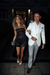 Hamburg 13 april 2018
Sylvie Meis viert haar 40e verjaardag oa met haar vader en moeder en haar broer Daniel. Ze gingen smiddags lunchen in Restaurant Daniel en s avonds was het feest in hotel Radisson Blue in Hamburg.