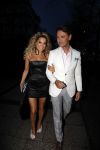 Hamburg 13 april 2018
Sylvie Meis viert haar 40e verjaardag oa met haar vader en moeder en haar broer Daniel. Ze gingen smiddags lunchen in Restaurant Daniel en s avonds was het feest in hotel Radisson Blue in Hamburg.