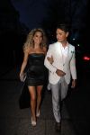 Hamburg 13 april 2018
Sylvie Meis viert haar 40e verjaardag oa met haar vader en moeder en haar broer Daniel. Ze gingen smiddags lunchen in Restaurant Daniel en s avonds was het feest in hotel Radisson Blue in Hamburg.