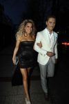 Hamburg 13 april 2018
Sylvie Meis viert haar 40e verjaardag oa met haar vader en moeder en haar broer Daniel. Ze gingen smiddags lunchen in Restaurant Daniel en s avonds was het feest in hotel Radisson Blue in Hamburg.