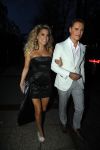 Hamburg 13 april 2018
Sylvie Meis viert haar 40e verjaardag oa met haar vader en moeder en haar broer Daniel. Ze gingen smiddags lunchen in Restaurant Daniel en s avonds was het feest in hotel Radisson Blue in Hamburg.