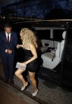 Hamburg 13 april 2018
Sylvie Meis viert haar 40e verjaardag oa met haar vader en moeder en haar broer Daniel. Ze gingen smiddags lunchen in Restaurant Daniel en s avonds was het feest in hotel Radisson Blue in Hamburg.