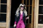 Hamburg 13 april 2018
Sylvie Meis viert haar 40e verjaardag oa met haar vader en moeder en haar broer Daniel. Ze gingen smiddags lunchen in Restaurant Daniel en s avonds was het feest in hotel Radisson Blue in Hamburg.