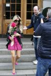 Hamburg 13 april 2018
Sylvie Meis viert haar 40e verjaardag oa met haar vader en moeder en haar broer Daniel. Ze gingen smiddags lunchen in Restaurant Daniel en s avonds was het feest in hotel Radisson Blue in Hamburg.