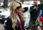 Hamburg 13 april 2018
Sylvie Meis viert haar 40e verjaardag oa met haar vader en moeder en haar broer Daniel. Ze gingen smiddags lunchen in Restaurant Daniel en s avonds was het feest in hotel Radisson Blue in Hamburg.
