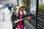 Hamburg 13 april 2018
Sylvie Meis viert haar 40e verjaardag oa met haar vader en moeder en haar broer Daniel. Ze gingen smiddags lunchen in Restaurant Daniel en s avonds was het feest in hotel Radisson Blue in Hamburg.