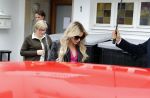Hamburg 13 april 2018
Sylvie Meis viert haar 40e verjaardag oa met haar vader en moeder en haar broer Daniel. Ze gingen smiddags lunchen in Restaurant Daniel en s avonds was het feest in hotel Radisson Blue in Hamburg.