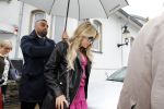 Hamburg 13 april 2018
Sylvie Meis viert haar 40e verjaardag oa met haar vader en moeder en haar broer Daniel. Ze gingen smiddags lunchen in Restaurant Daniel en s avonds was het feest in hotel Radisson Blue in Hamburg.