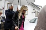Hamburg 13 april 2018
Sylvie Meis viert haar 40e verjaardag oa met haar vader en moeder en haar broer Daniel. Ze gingen smiddags lunchen in Restaurant Daniel en s avonds was het feest in hotel Radisson Blue in Hamburg.
