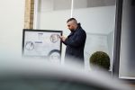 Hamburg 13 april 2018
Sylvie Meis viert haar 40e verjaardag oa met haar vader en moeder en haar broer Daniel. Ze gingen smiddags lunchen in Restaurant Daniel en s avonds was het feest in hotel Radisson Blue in Hamburg. taxi chauffeur Sylvie
