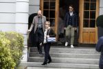 Hamburg 13 april 2018
Sylvie Meis viert haar 40e verjaardag oa met haar vader en moeder en haar broer Daniel. Ze gingen smiddags lunchen in Restaurant Daniel en s avonds was het feest in hotel Radisson Blue in Hamburg.