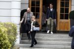 Hamburg 13 april 2018
Sylvie Meis viert haar 40e verjaardag oa met haar vader en moeder en haar broer Daniel. Ze gingen smiddags lunchen in Restaurant Daniel en s avonds was het feest in hotel Radisson Blue in Hamburg.