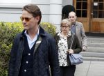 Hamburg 13 april 2018
Sylvie Meis viert haar 40e verjaardag oa met haar vader en moeder en haar broer Daniel. Ze gingen smiddags lunchen in Restaurant Daniel en s avonds was het feest in hotel Radisson Blue in Hamburg.