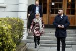 Hamburg 13 april 2018
Sylvie Meis viert haar 40e verjaardag oa met haar vader en moeder en haar broer Daniel. Ze gingen smiddags lunchen in Restaurant Daniel en s avonds was het feest in hotel Radisson Blue in Hamburg.