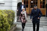 Hamburg 13 april 2018
Sylvie Meis viert haar 40e verjaardag oa met haar vader en moeder en haar broer Daniel. Ze gingen smiddags lunchen in Restaurant Daniel en s avonds was het feest in hotel Radisson Blue in Hamburg.