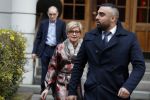 Hamburg 13 april 2018
Sylvie Meis viert haar 40e verjaardag oa met haar vader en moeder en haar broer Daniel. Ze gingen smiddags lunchen in Restaurant Daniel en s avonds was het feest in hotel Radisson Blue in Hamburg.