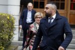 Hamburg 13 april 2018
Sylvie Meis viert haar 40e verjaardag oa met haar vader en moeder en haar broer Daniel. Ze gingen smiddags lunchen in Restaurant Daniel en s avonds was het feest in hotel Radisson Blue in Hamburg.