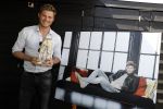 Amsterdam 8 mei 2018
Jeansdrager van het jaar verkeizing in het apollo hotel. Tim Douwsma