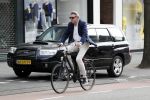 Amsterdam 8 april 2018
Ursul de Geer op de fiets in Amstetrdam zuid