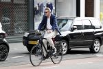 Amsterdam 8 april 2018
Ursul de Geer op de fiets in Amstetrdam zuid