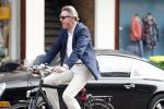 Amsterdam 8 april 2018
Ursul de Geer op de fiets in Amstetrdam zuid