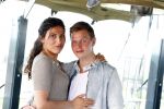 Amsterdam 8 mei 2018
Jeansdrager van het jaar verkeizing in het apollo hotel. Zahra Lfil met vriend Martin Vis