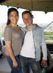 Amsterdam 8 mei 2018
Jeansdrager van het jaar verkeizing in het apollo hotel. Zahra Lfil met vriend Martin Vis