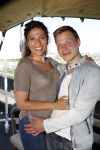 Amsterdam 8 mei 2018
Jeansdrager van het jaar verkeizing in het apollo hotel. Zahra Lfil met vriend Martin Vis