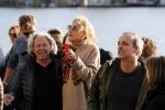 Amsterdam 9 mei 2019
Surpisefeestje voor Ruud de Wild georganiseerd door zijn ex vrouw Aafke.
Olcay Gulsen is eer natuurlijk bij. ze gingen varen met boot op grachten Amsterdam.