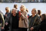 Amsterdam 9 mei 2019
Surpisefeestje voor Ruud de Wild georganiseerd door zijn ex vrouw Aafke.
Olcay Gulsen is eer natuurlijk bij. ze gingen varen met boot op grachten Amsterdam.