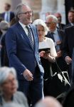 Leiden 19 april 2019
Matthaus Passion in de kerk in Leiden . Alexander Pechtold kwam met zijn (ex) vrouw