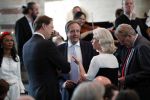 Leiden 19 april 2019
Matthaus Passion in de kerk in Leiden . Alexander Pechtold kwam met zijn (ex) vrouw