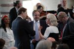 Leiden 19 april 2019
Matthaus Passion in de kerk in Leiden . Alexander Pechtold kwam met zijn (ex) vrouw